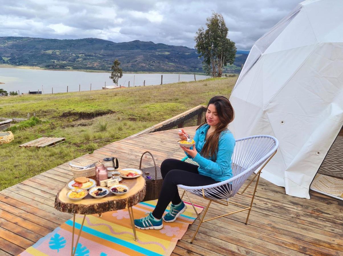 Andes Glamping Hotel Guatavita Exterior photo